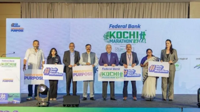 5th-edition-of-federal-bank-kochi-marathon-launched-asian-games-silver-medallist-vidarsha-k-vinod-honoured
