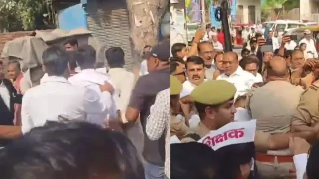 up-mlc-polls-from-booth-capturing-allegations-to-missing-voter-names-bjp-sp-face-off-erupts-across-districts-watch