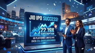 Jio Platforms IPO Concludes With Historic 22.19x Subscription, Crossing 1 Crore Applications Globally
