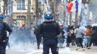 France Witnesses Fresh Protests Days After Violent Incidents; 134 Detained Amid Heavy Security Deployment