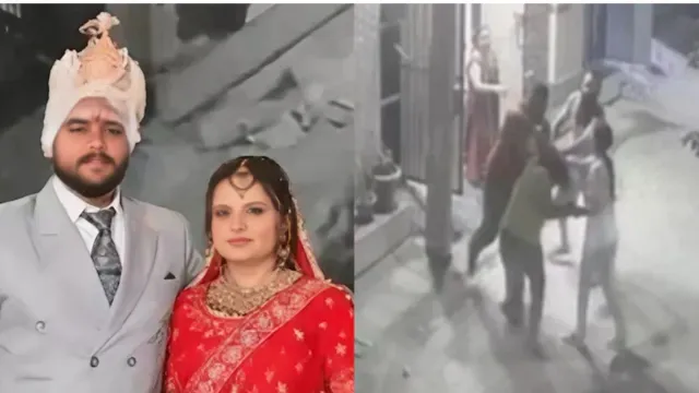 punjab-man-drags-wife-by-hair-kicks-her-on-road-over-thar-and-bike-demand-in-dowry-cctv-records-assault
