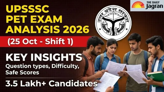 upsssc-pet-exam-analysis-2026-oct-25-check-subjectwise-shift-1-difficulty-level-and-good-attempts-here