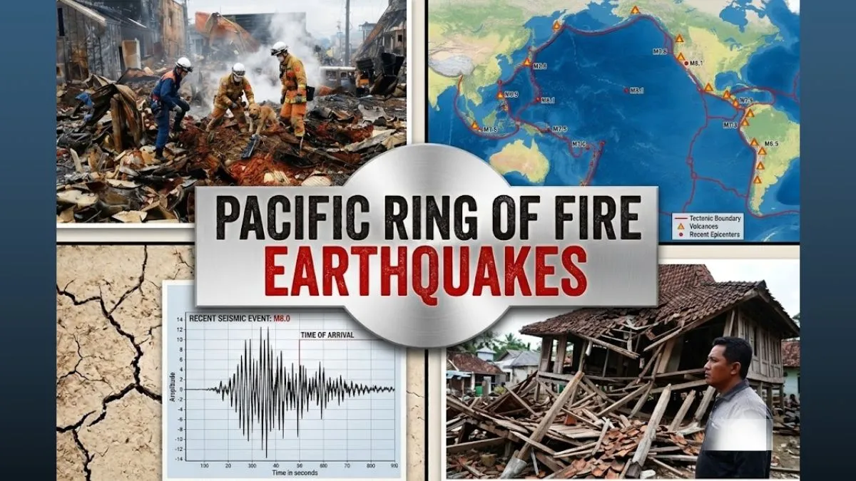 Pacific Ring of Fire Sparks Global Alarm Following Back-to-Back Earthquakes