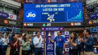 Strong Listing: Jio Shares List At 21% Premium Over IPO Price, Becomes India's 2nd Most Valuable Company