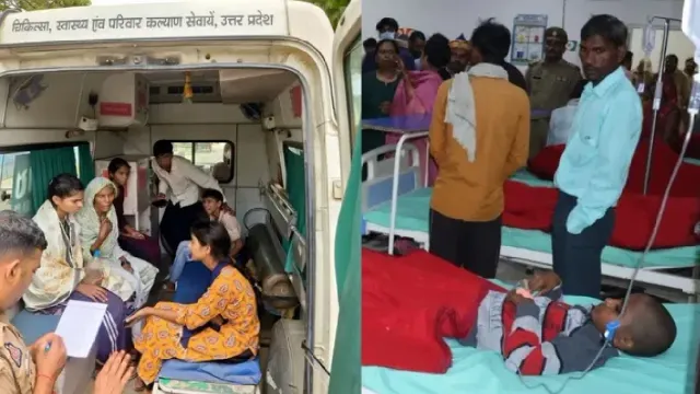 amethi-around-102-children-fall-ill-after-eating-chaat-at-village-fair-17-hospitalised-doctors-hold-medical-camp