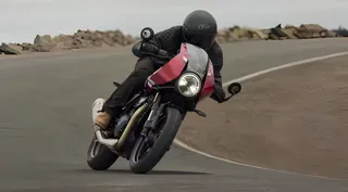 Triumph Thruxton 400 Spotted With New TFT Instrument Cluster; Launch Soon?
