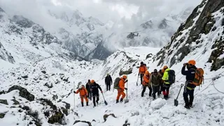 Uttarakhand: 8 Stranded After Avalanche Hits Kedartal Trek; NDRF, SDRF Launch Rescue Operations
