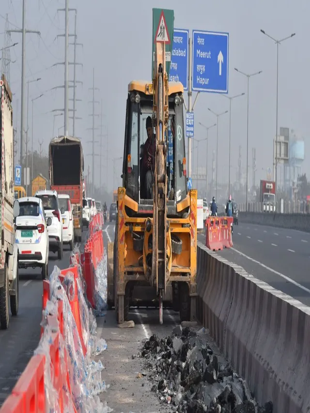 delhi-meerut-expressway-nhai-begins-ipem-exit-widening-to-ease-daily-traffic-congestion