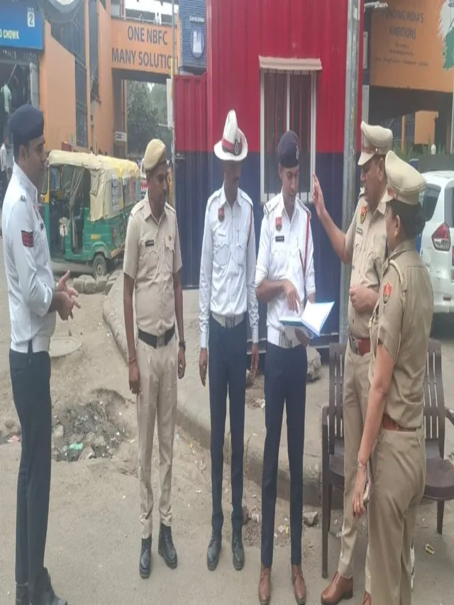 gurugram-police-launches-new-system-to-regulate-auto-rickshaws-at-iffco-chowk-metro-station