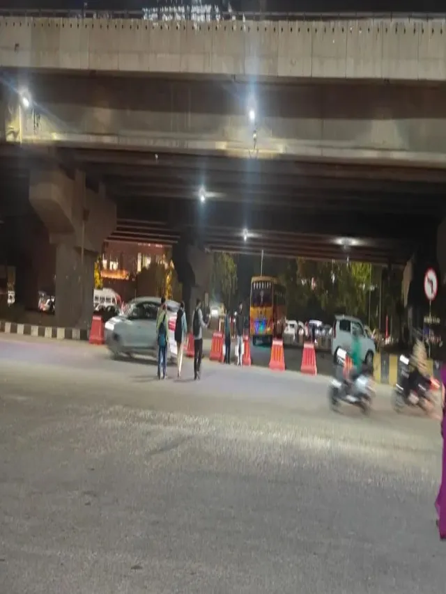 gurugram-traffic-starts-shankar-chowk-decongestion-trial-opens-new-delhi-bound-route