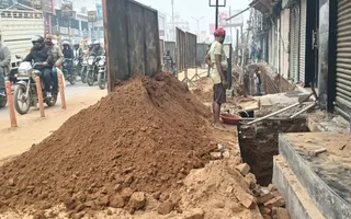 Gorakhpur: CM GRID Phase-02 Smart Road Construction Begins In Golghar, Five Roads To Be Rejuvenated