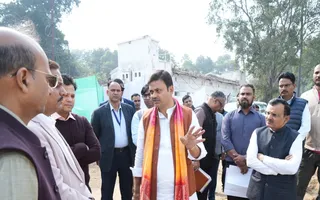 Bihar Minister Reviews Progress Of New PHED Headquarters, Emphasises Quality, Timely Completion